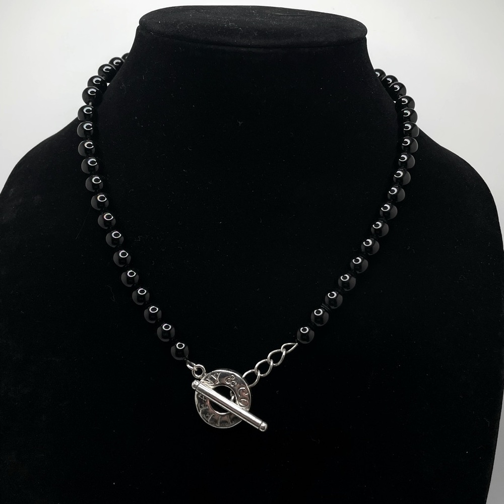 Tiffany & Co. (Replica) Onyx Toggle Necklace!